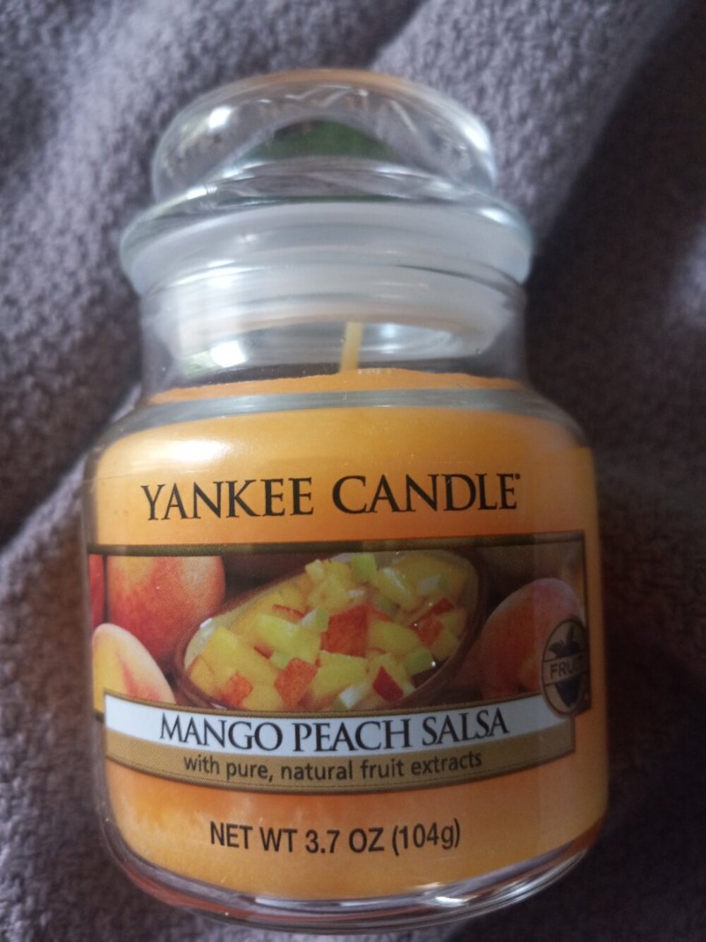 Vintage Yankee Candled Mango Peach Salsa NWT - Picture 3 of 4